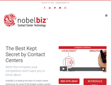 Tablet Screenshot of nobelbiz.com